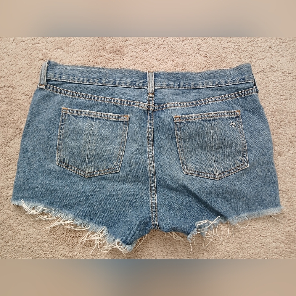 Rag & Bone Denim Shorts Size 27 - Picture 4 of 6